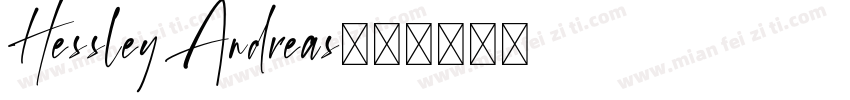 Hessley Andreas字体转换